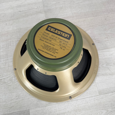 Used Celestion G12M Greenback - 12-inch Guitar Speaker - 16 Ohm