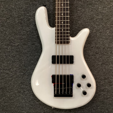 Used Spector PERFORMER 5 Bass Guitar White 5-String