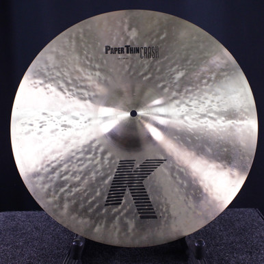 Used Zildjian 19 K PAPER THIN CRASH Crash Cymbal 19