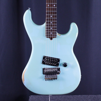 ソ*ム様 Q3081 KRAMER エレキギター F-1000 ジャンク パーツ Used Kramer FOCUS 1000 MIJ 80S Super S Electric Guitar Green 6-String