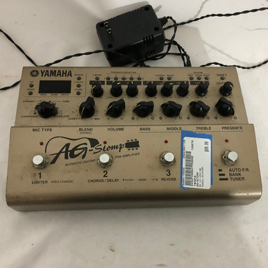 Used Yamaha AG-STOMP Guitar Effects Pedal