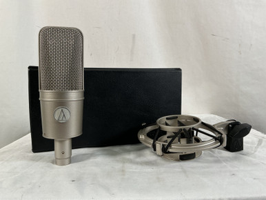 Used Audio Technica AT4047/SV W/CASE/MOUNT Condenser Microphone