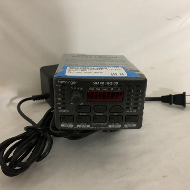 Used Behringer SHARK FBQ100 Pro Sound Effects Unit