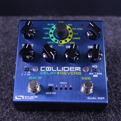 Used Source Audio COLLIDER DELAY+REVERB PEDAL Reverb Pedal