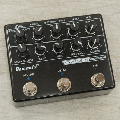 Used Demonfx Reverb Delay Workstation Reverb Pedal