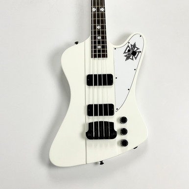 Used Epiphone Thunderbird Classic IV Bass Guitar Alpine White 4-String