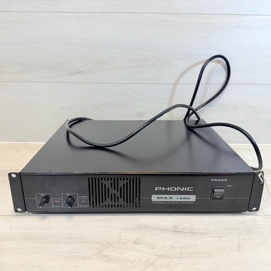 Used Phonic MAX 1500 Power Amp