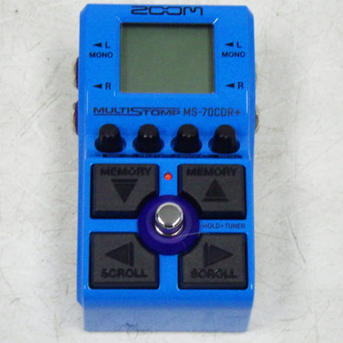 Used Zoom MULTI-STOMP MS-70CDR+ Multi-FX Pedal