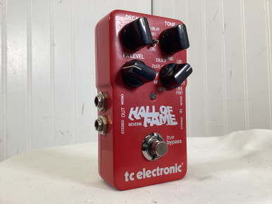 Used TC Electronic HALL OF FAME Reverb Pedal