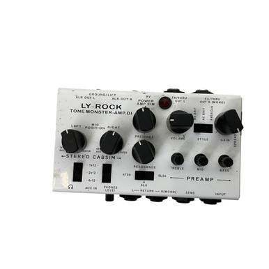 Used LY ROCK TONE MONSTER-AMP DI Guitar PreAmp Pedal