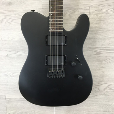 Used LTD TE-401 T-TYPE BLACK SATIN T Type Electric Guitar Black 6