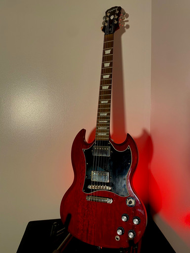 Used Epiphone 2009 SG G-400 SG Type Electric Guitar Red 6-String