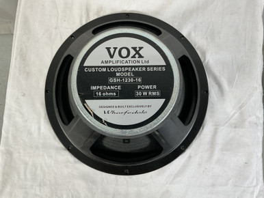 Used Vox GSH-1230 WHARFEDALE 16OHM SPEAKER 1 x 12 Guitar Speaker