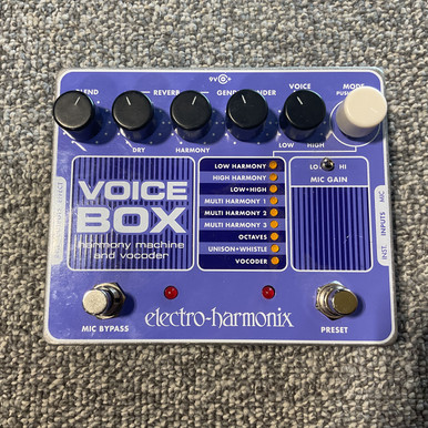 Used ELECTRO HARMONIX VOICE BOX Pro Sound Effects Unit