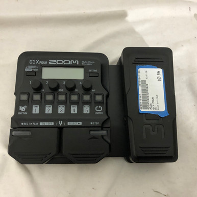 Used Zoom G1X FOUR Multi-FX Pedal