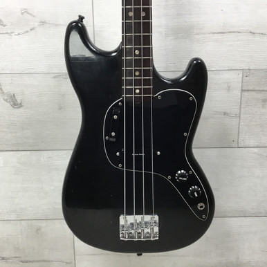 Squier MUSICMASTER BASS 黒 Used Fender MUSICMASTER BASS 1976 BLACK Vintage Bass Guitar Black