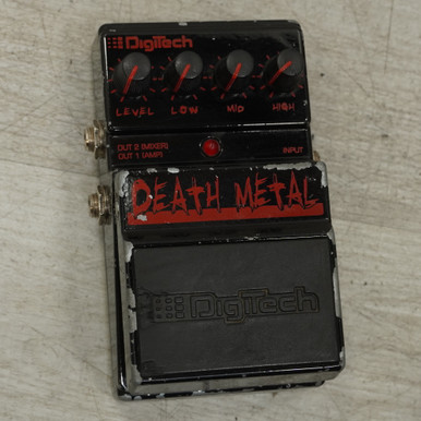 Used Digitech Death Metal Distortion Pedal
