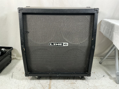 Used Line 6 412 SLANTED CAB 150 WATTS 4 x 12 Guitar Speaker