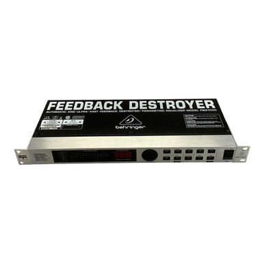 Used Behringer Feedback Destroyer FBQ1000 Pro Sound Effects Unit