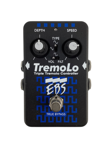 Used EBS TREMOLO TRIPLE PEDAL Tremolo Pedal
