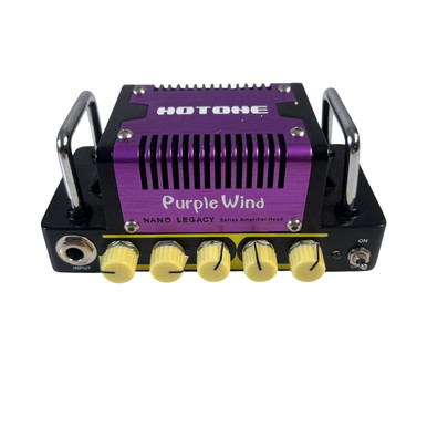 Used Hotone NANO PURPLE WIND Solid State Guitar Head