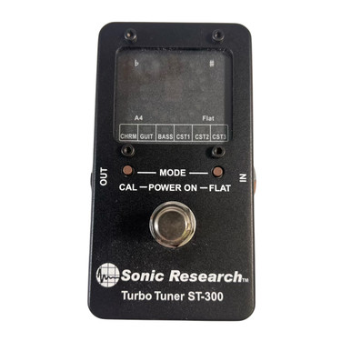 Used SONIC RESEARCH ST300 STROBE TUNER Tuner Pedal