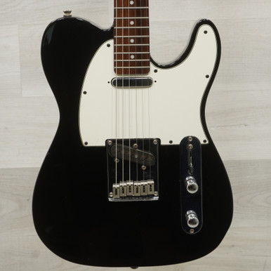 Used Squier Standard Series Telecaster Electric Guitar Black