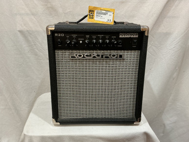 Used Rocktron RAMPAGE R20 1 x 5 Solid State Amplifier 1 x 5