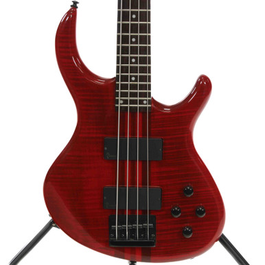 Used Tobias TOBY PRO Modern Metal Bass Guitar Red 4-String
