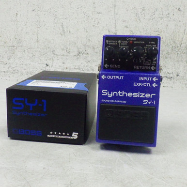 Used Boss SY-1 Synthesizer Pedal