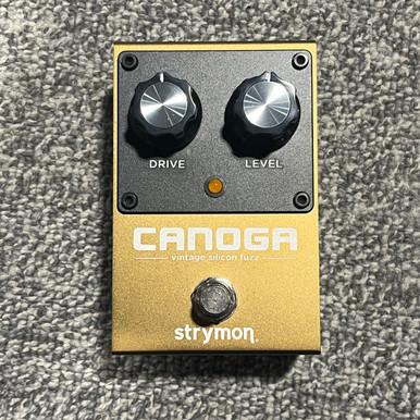Used STRYMON CANOGA VINTAGE SILICON FUZZ Guitar Pedal