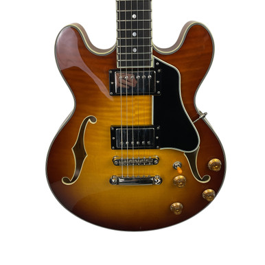 Used Eastman T484 Semi-Hollow Electric Guitar Sunburst 6-String