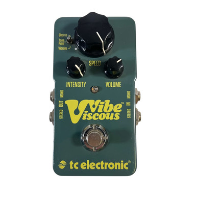 Used TC Electronic VISCOUS VIBE CHORUS/VIBRATO Vibrato Pedal