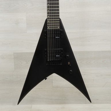 Used Jackson King V JS22-7 Ht Electric Guitar Black - Local Pickup