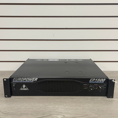 BEHRINGER EUROPOWER EP1500 パワーアンプ Used Behringer EUROPOWER EP1500 Power Amplifier