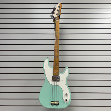 Used Fender VINTERA II TELECASTER Bass Guitar Green 4-String