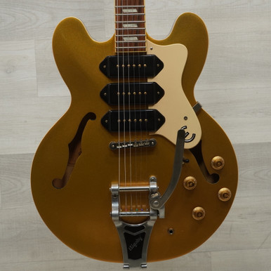 Used Epiphone Riviera P93 Semi-hollow Electric Guitar Goldtop