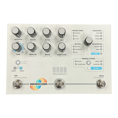Used HOLOGRAM MICROCOSM Guitar Effects Pedal