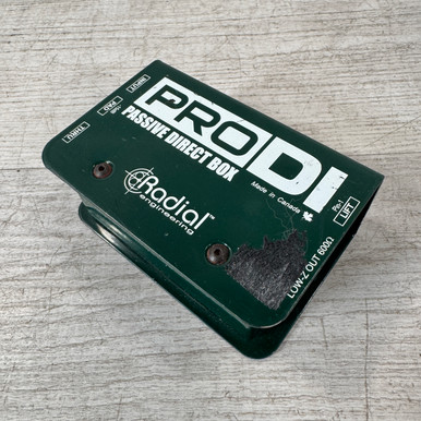 Used Radial ProDI - 1-channel Passive Instrument Direct Box