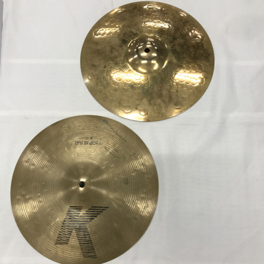 Used Zildjian 13 K/Z SPECIAL HI-HATS Vintage Hi Hat Cymbals 13