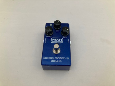 Used MXR BASS OCTAVE DELUXE Octave Pedal