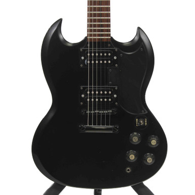 (新品同様) Epiphone SG Gothic G-400 ブラック色 Used Epiphone G-400 SG GOTHIC SG Type Electric Guitar Black 6-String