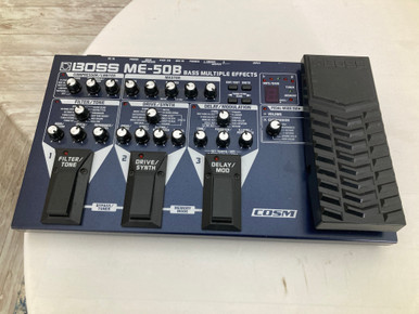 Used Boss ME-50B BASS MULTI EFX BOARD Floorboard Effect