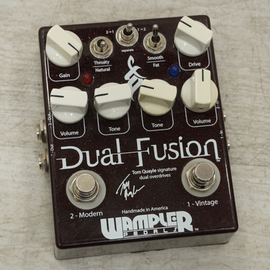 Used Wampler Dual Fusion V1 Overdrive Pedal