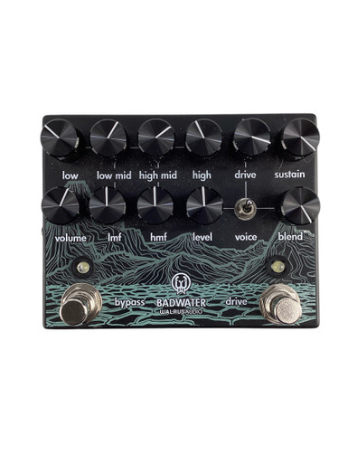 Used Walrus Audio BAD WATERS BASS DI PREAMP Bass Pre-Amp Pedal