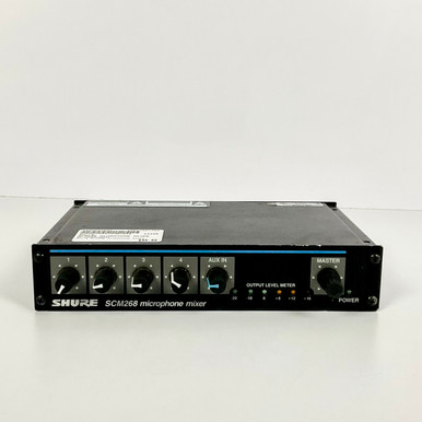 Used Shure SCM268 Microphone Mixer