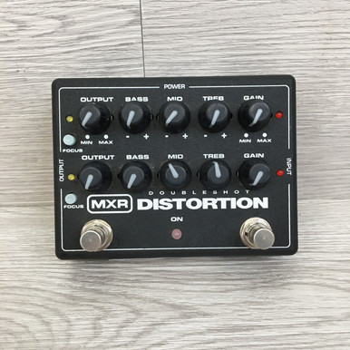 Used MXR DOUBLESHOT DISTORTION Distortion Pedal