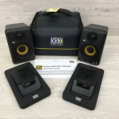 Used KRK GOAUX 3 PAIR Powered Studio Monitor