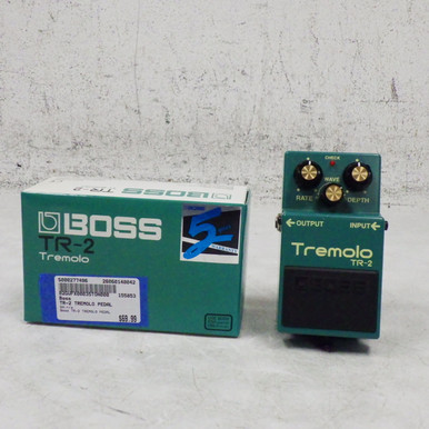 Used Boss TR-2 TREMOLO PEDAL Tremolo Pedal