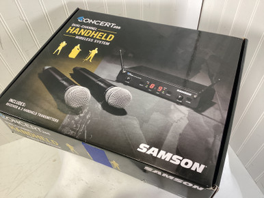 Used Samson CR288 + 2 MICS Wireless Microphone